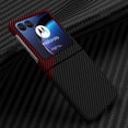 thumbnail image 1 of for Motorola Moto Razr Plus 2024 Phone Case,Slim Hard PC + Soft TPU Anti-Scratch Shock Absorption Carbon Fibre Durable Protective Case Wireless Charing Cover for Moto Razr + / Plus 2024, Blackred, 1 of 8