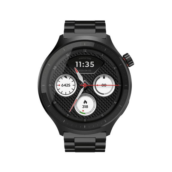 Motorola Moto Watch 2026 XT2547 Activity and Wellness Tracking Black ...