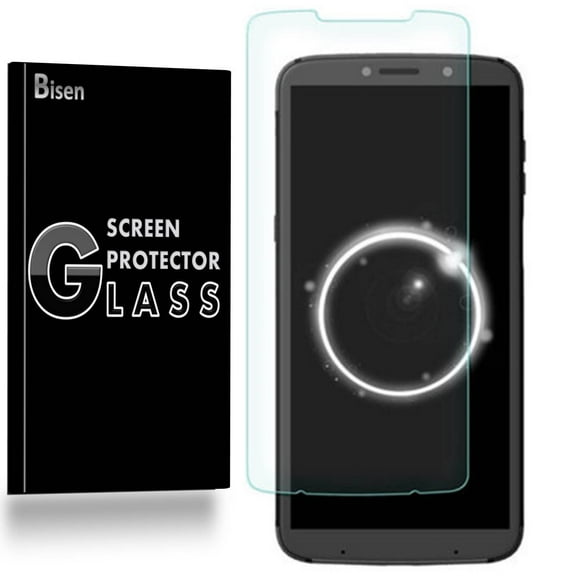Motorola Moto Z3 (For Verizon) [BISEN] 9H Tempered Glass Screen Protector, Anti-Scratch, Anti-Shock, Shatterproof, Bubble Free
