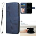 thumbnail image 1 of for Motorola Motorola Edge (2025) Wallet Case, Card Holder Premium PU Leather Flip Kickstand Cover, Wrist Strap Shockproof Anti-Scratches Full Protection Case for Motorola Edge (2025), Royalblue, 1 of 8