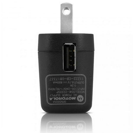 Motorola OEM Original USB Home Charger with USB Data Cable