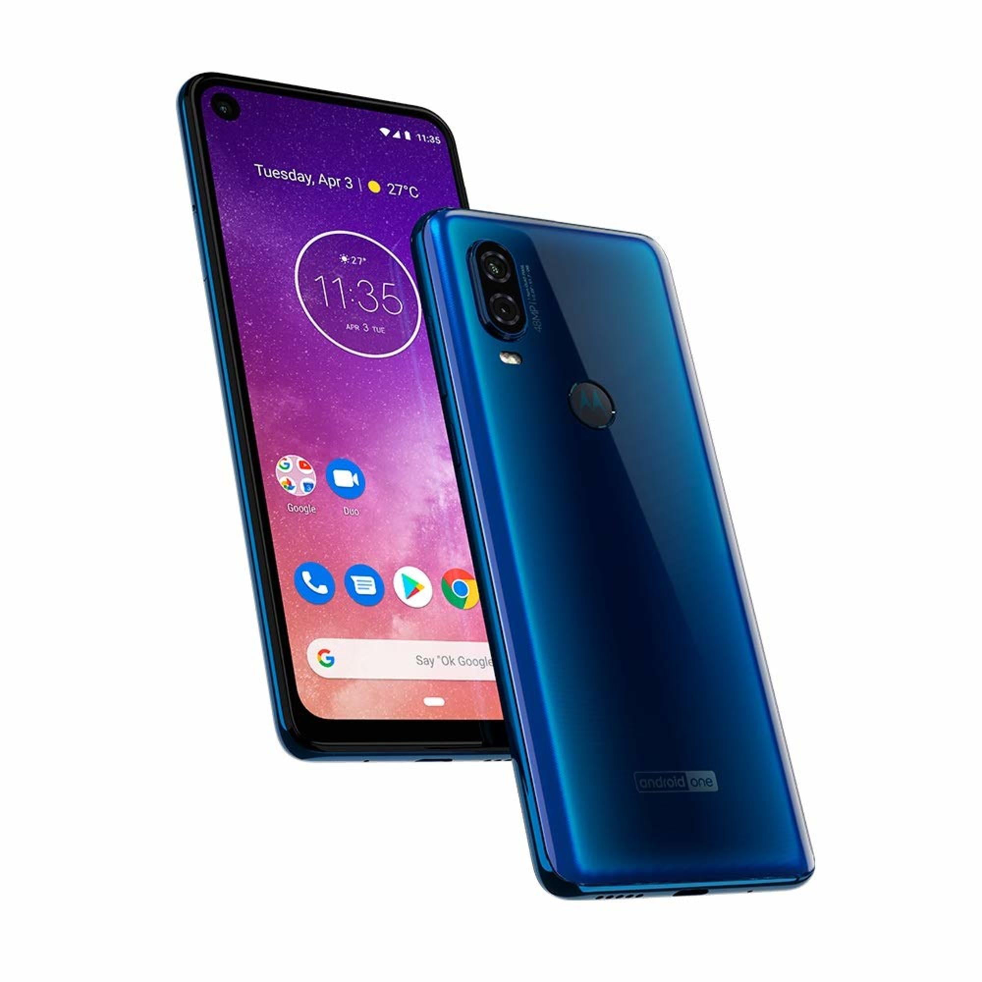Motorola One Vision XT1970-2 Unlocked GSM Phone w/ Dual 48MP & 5MP