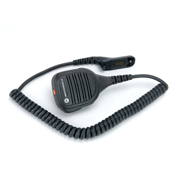 Motorola PMMN4062A PMMN4062 Remote Speaker Microphone with Impres Audio (Black)