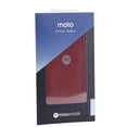 thumbnail image 1 of Motorola Phone Case for Moto Z, Force - Crimson Ballistic Nylon Fabric, 1 of 4