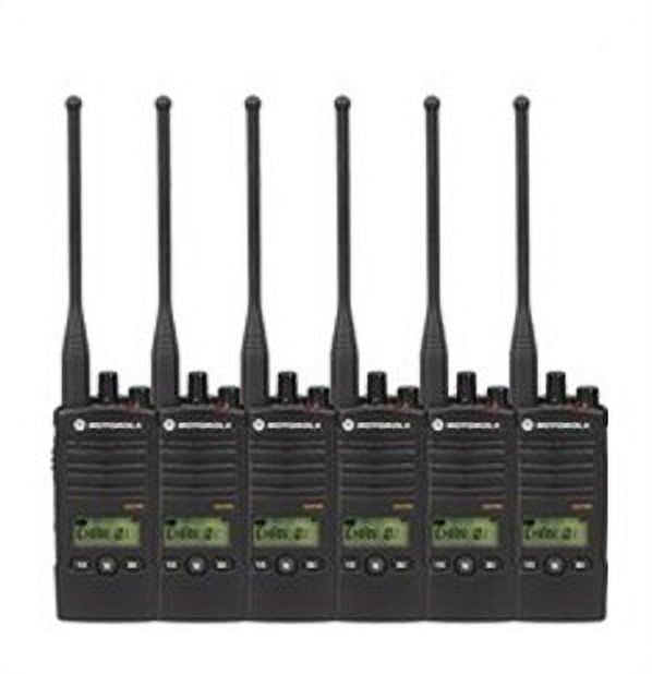 Motorola RDU4160D RDX Business Two-Way UHF Radio with 16 Channels  122  Codes (6-Pack)