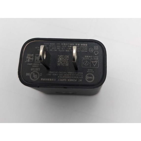 Motorola Rapid Travel Charger, Black