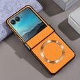 thumbnail image 1 of for Motorola Razr+ 2024/2025 Case Slim with Rugged Hinge Protection & Compatible with MagSafe & Non-Slip Texture, Durable Shockproof Protective Cover Phone Case for Motorola Razr+ 2024/2025,Yellow, 1 of 9