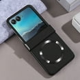 thumbnail image 1 of for Motorola Razr 2024 Case,[Built-in Screen Protector] Compatible with MagSafe Shockproof Protection Hinge Protection Matte Phone Case for Motorola Razr 2024, Black, 1 of 9