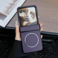 thumbnail image 1 of for Motorola Razr+ 2024 Magnetic Case, Ultra-Thin Lightweight [Fiber Texture] [Compatible with Mag-Safe] Shockproof Protective Rugged Phone Cover for Motorola Razr+ 2024, Purple, 1 of 8