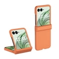 thumbnail image 1 of for Motorola Razr+ 2025 Case with Hinge Protection, Lightweight Durable Rugged Protective Anti-Fall Matte Liquid Silicone Hard PC Shockproof Phone Cover For Motorola Razr+ 2025,Orange, 1 of 7
