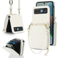 thumbnail image 1 of for Motorola Razr 40 Crossbody Wallet Case with Card Holder 8-Card Slots Wallet Case with Adjustable Strap Soft PU Leather Protective Zipper Phone Case for Women Girls,White, 1 of 1