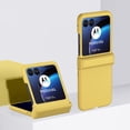 thumbnail image 1 of Motorola Razr 40 ultra Case with Hinge Protection, Liquid Silicone Protective Slim Cover Protective Body (PC) with Hinge Protector (TPU), Compatible with Motorola Razr 40 ultra,Yellow, 1 of 7