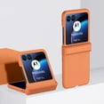 thumbnail image 1 of Motorola Razr 40 ultra Case with Hinge Protection, Liquid Silicone Protective Slim Cover Protective Body (PC) with Hinge Protector (TPU), Compatible with Motorola Razr 40 ultra,Orange, 1 of 7