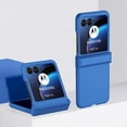thumbnail image 1 of Motorola Razr 40 ultra Case with Hinge Protection, Liquid Silicone Protective Slim Cover Protective Body (PC) with Hinge Protector (TPU), Compatible with Motorola Razr 40 ultra,Darkblue, 1 of 7