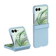 thumbnail image 1 of for Motorola Razr 40 ultra Hinge Protection Case without Front Screen Protector, Ultra Thin Matte Liquid Silicone PC Protective Cover for Motorola Razr 40 ultra,Light Blue, 1 of 7