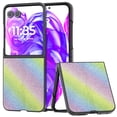 thumbnail image 1 of for Motorola Razr 60 Ultra / Motorola Razr Ultra 2025 Sparkly Case, Slim Fit Glitter PC Anti-Scratch Luxury Shockproof Protective Lightwieght Wireless Charging Phone Case Cover - Rainbow, 1 of 5