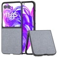 thumbnail image 1 of for Motorola Razr 60 Ultra / Motorola Razr Ultra 2025 Sparkly Case, Slim Fit Glitter PC Anti-Scratch Luxury Shockproof Protective Lightwieght Wireless Charging Phone Case Cover - Black, 1 of 5