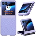 thumbnail image 1 of for Motorola Razr Plus 2023 Case Cover, Rhombus Diamond Pattern Phone Case for Women Girl Luxury Protective Case for Motorola Razr Plus 2023, Moto Razr+, Purple, 1 of 12