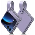 thumbnail image 1 of for Motorola Razr Plus 2023 Case with Hand Strap, Premium PU Leather Moto Razr+ Case for Women Girls, Shockproof Protective Slim Case for Motorola Razr Plus 2023, Purple, 1 of 12