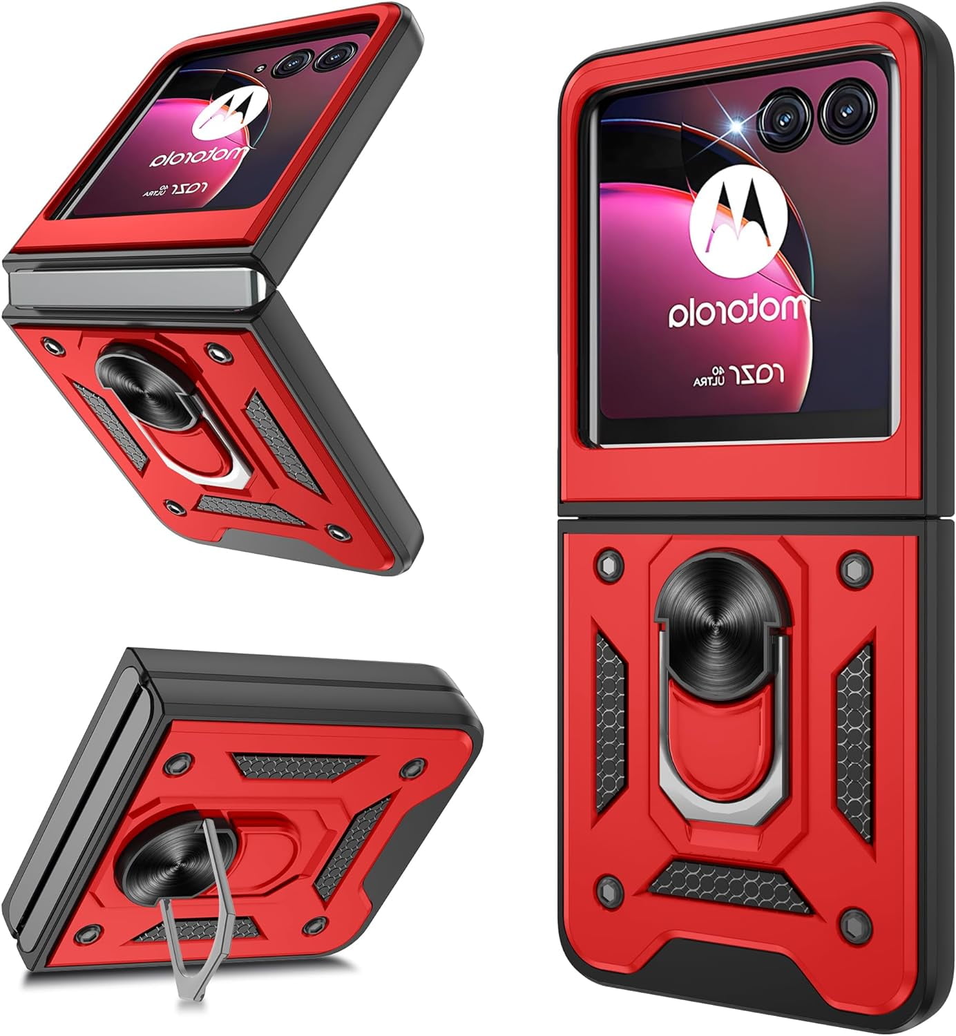 for Motorola Razr Plus 2023 Case, Moto Razr Plus 2023 Case, Heavy Duty ...