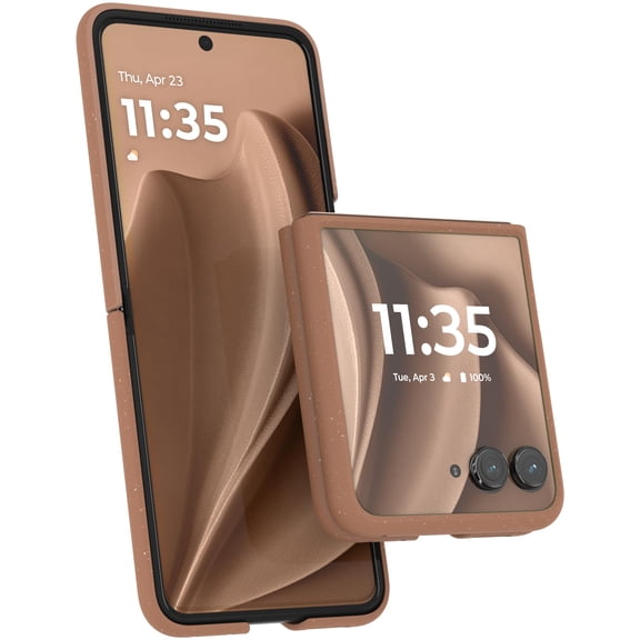 Motorola Razr Plus 2025 Protective Case Mocha Mousse