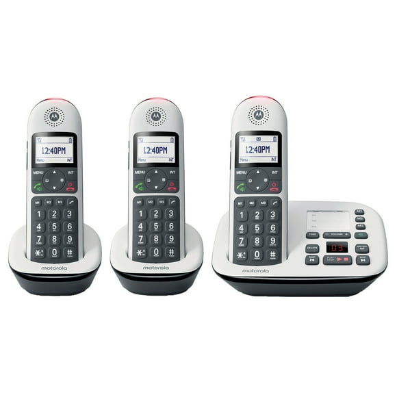 Cordless Phones 3 Handsets