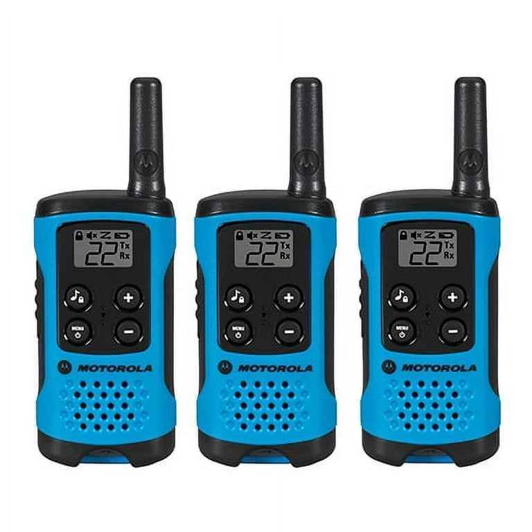 Motorola Talkabout T100TP FRS Two-Way Radios - 3 Pack Motorola Talkabout T100TP FRS Two-Way Radios - 3 Pack