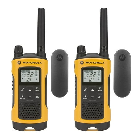 Motorola Solutions TALKABOUT T402 Two Way Radio - 2 Pack - Yellow