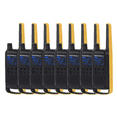 thumbnail image 1 of Motorola Talkabout T470 Two Way Radio 8-Pack Walkie Talkies Black/Yellow 22 Channels NOAA Weather Alerts, 1 of 5