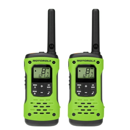 Motorola - Talkabout 35-Mile, 22-Channel FRS/GMRS 2-Way Radio (Pair) - Green