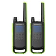 thumbnail image 1 of Motorola Talkabout T801 Two-Way Radios, 2 Pack, Black/Green, 1 of 8
