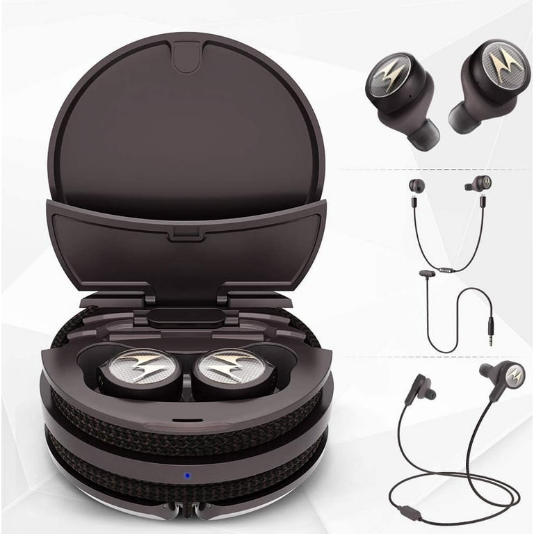 Motorola Tech 3 3 in 1 Smart True Wireless Headphones Cordless