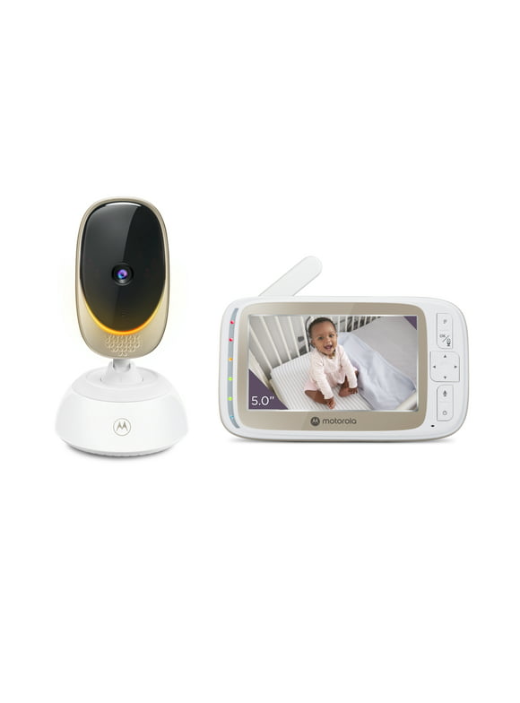 Motorola VM85 Connect 5.0" HD Wi-Fi Video Baby Monitor with Mood Light