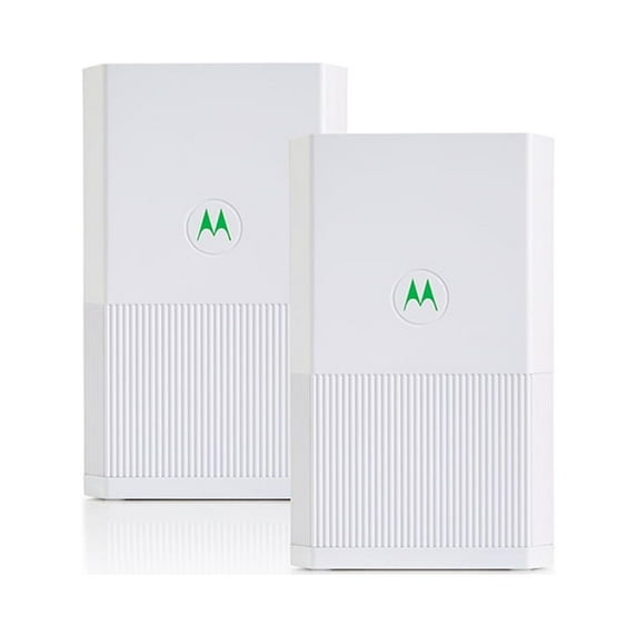Motorola WiFi 5 Mesh System Home Coverage up to 3500 sq ft | Wireless Router + Extender | Easy Setup, Network Protection, Parental Controls | AC2200 WiFi Speed