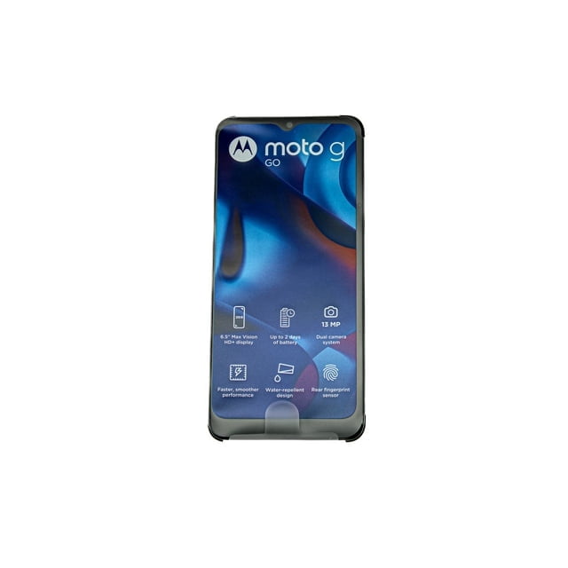 Pre-Owned Motorola XT2163-7 Moto G Go 4G 32GB/2GB 6.5" Android Smartphone - White-