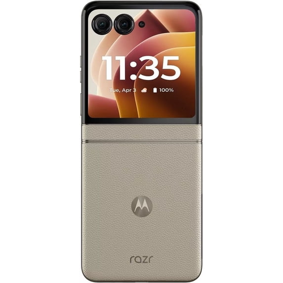 Motorola, razr, Beach Sand, 8/256GB, Unlocked, Foldable Smartphone ...