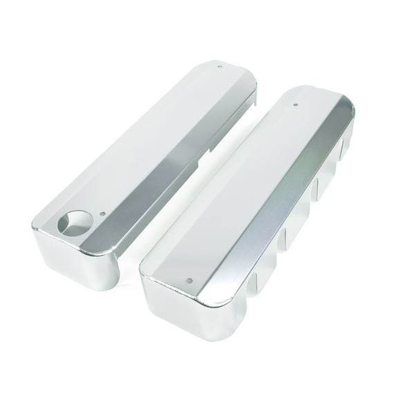 Motors Aluminum Coil Cover GM/LS, Clear Anodized