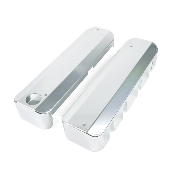 Motors Aluminum Coil Cover GM/LS, Clear Anodized