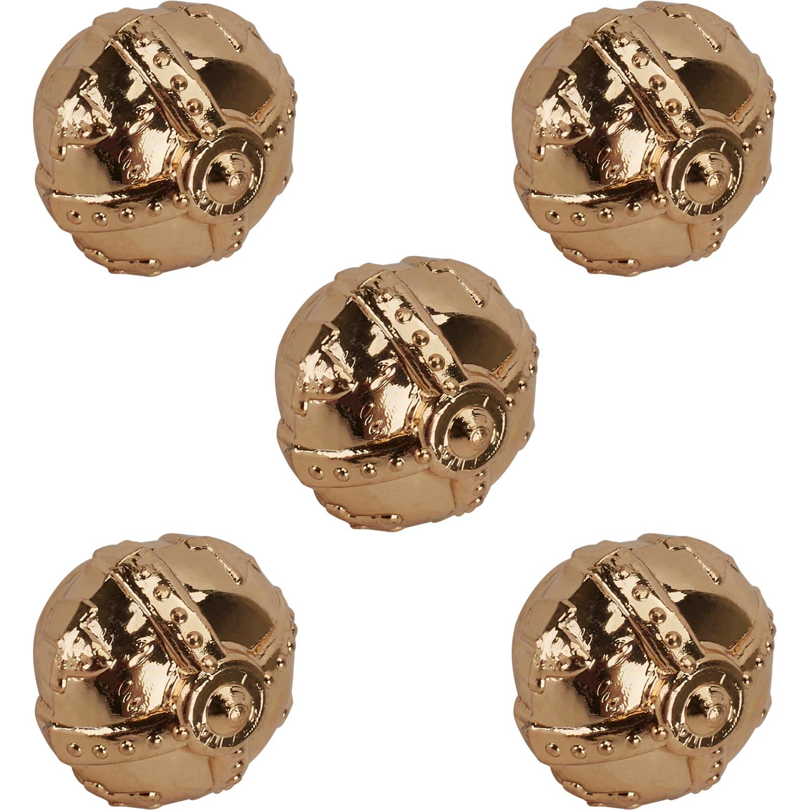 Motors Gold Crown Valve Stem Caps