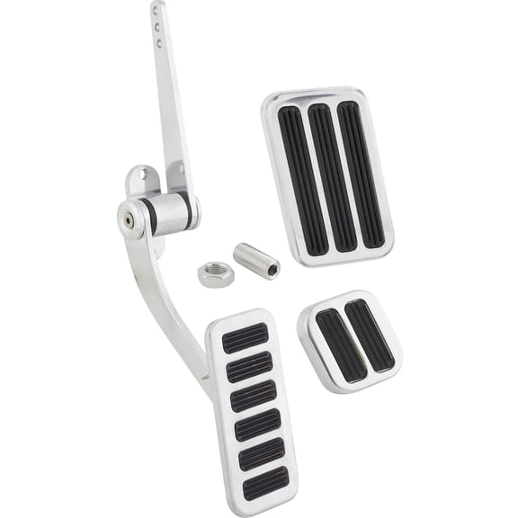 Motors Pol. Alum. Throttle/Brake/Dimmer Pedal Kit, Large