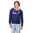 thumbnail image 1 of Brooklyn Cloth Motorsport 82 Rugby Fleece, Pullover Retro Racing Graphic Contrast Collar, French Navy, Small, 1 of 5