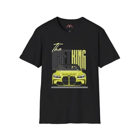 Motorsport Drift King T-Shirt Dad Gift Car Lovers Passion Racing Drift Tee M5 M4