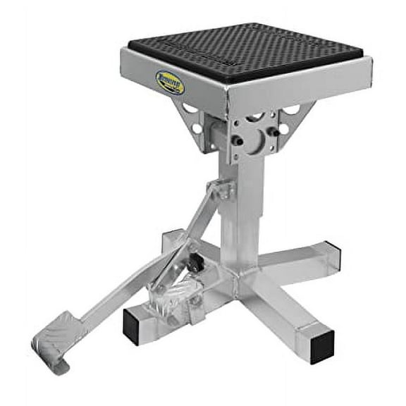 Motorsports Products Pro Lift Adjustable Silver MX Stand 50cc-650cc (92-4001)