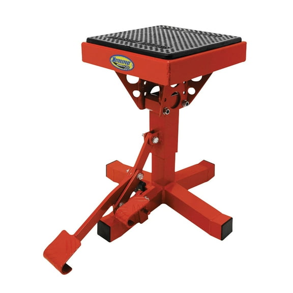 Motorsport Products P-12 Adjustable Lift Stand Red