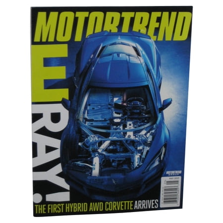 Motortrend First Hybrid AWD Corvette Arrives May 2023 Magazine Book