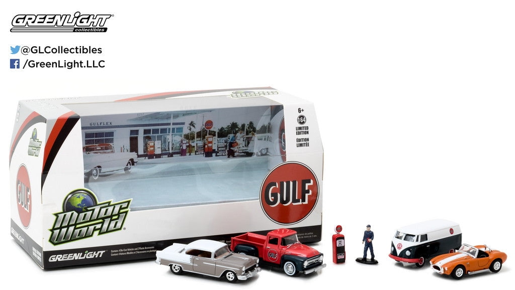 Esso サービスステーションジオラマ 1:64 Tiny City 1:64 Diorama - Esso Service Station Diorama