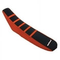 thumbnail image 1 of Motoseat Ribbed Traction Seat Cover Orange/Black/Orange for KTM 125 SX 2012-2015, 1 of 1