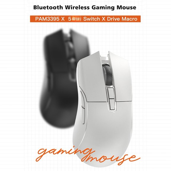 For Motospeed  N3 Wireless BT 3 Mode Gaming Esports Mouse 26000DPI 7 Key Optical PAM3395 Lightweight Portable Computer Mouse Suitable For Laptop Computers