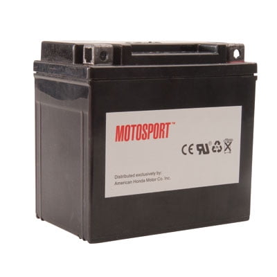 Motosport Maintenance-Free Battery with Acid GTX14BS