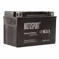 thumbnail image 1 of Motosport Maintenance-Free Battery with Acid GTX9BS for Honda TRX 250X 2009, 1 of 1